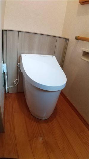 INAX　Ｊフィットトイレに取替させて頂きました。